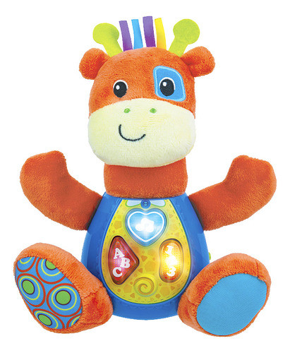 Peluche Didáctico Amigo Inteligente Jirafa Patch Winfun 0