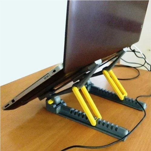 Set Bases Porta Notebook X3 - Stl - Para Impresión 3d 0