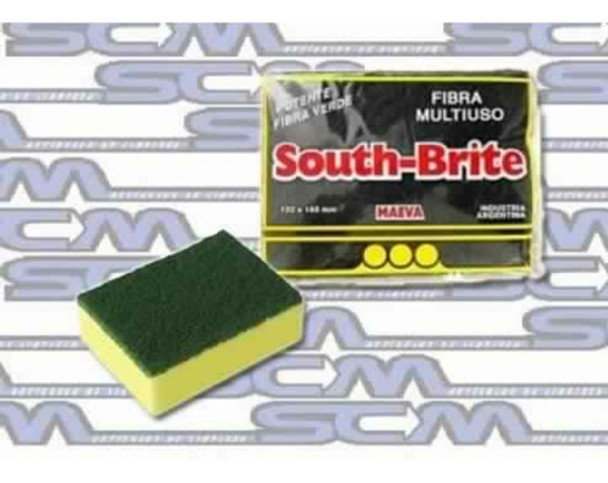 Fibra Esponja Multiuso  South-brite Maeva Pack X 12 Uni. 0