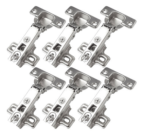 Bisagra Codo 0 Cazoleta 35 Mm Puerta Mueble X6 Unidades 0