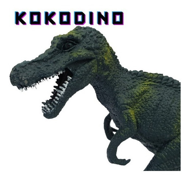 Baryonyx Dinosaurio Cretacico Jurassic World Goma Depredador 0