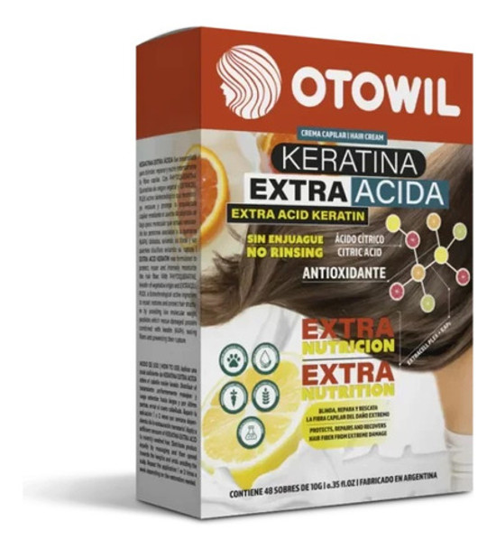 Keratina Extra Acida - Antioxidante Capilar Reparador - X24u 0 Keratina Extra Acida - Antioxidante Capilar Reparador - X24u 0