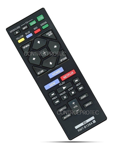 Control Remoto Para Todos Blu Ray Sony Sin Home Rmt-b126a 0