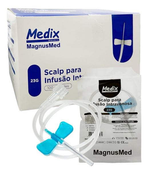 Scalp Escalpe Dispositivo De Infusão Intravenosa C/200 - 23g 0