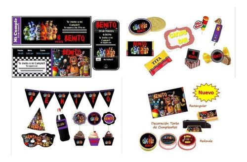 Fiesta Temática De Five Nights At Freddy Fnaf 0