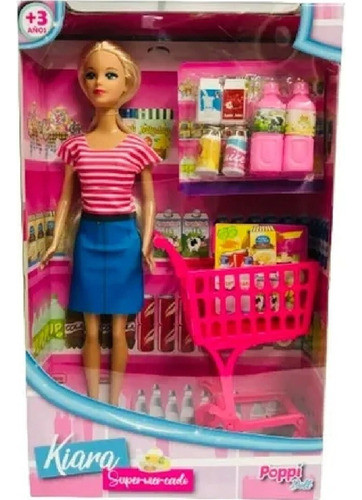 Muñeca Kiara Supermercado Poppi 0