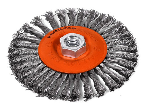 Cepillo Circular Trenzado Para Amoladoras Hamilton Bct150 0