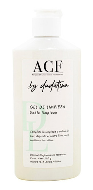 Acf Dadatina Gel Limpieza Doble Facial Vegano 200g 6c 0 Acf Dadatina Gel Limpieza Doble Facial Vegano 200g 6c 0