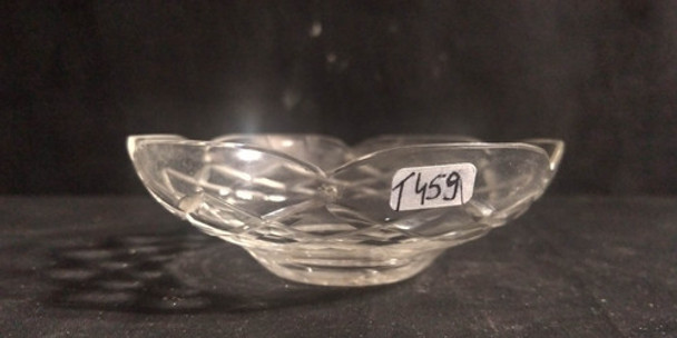 Antiguo Plato Vidrio P/araña T 459  Arte Antica Antiguedades 0