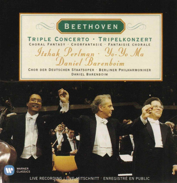 Itzhak Perlman Beethoven Triple Concierto Cd Importado 0