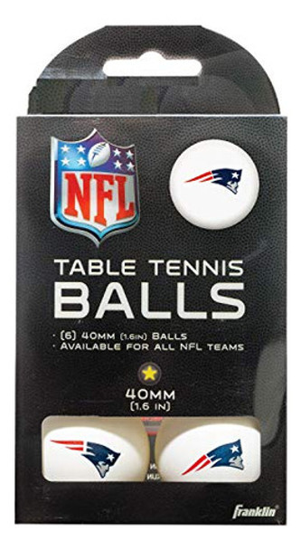Bolas De Tênis De Mesa Franklin Sports New England Patriots 0 Bolas De Tênis De Mesa Franklin Sports New England Patriots 0