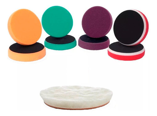 Kit Pads Y Paños De Pulir Flex 0