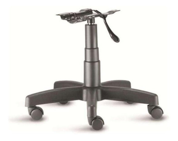 Base Para Cadeira Giratória Pistão A Gás Com Rodízios Preto 0 Base Para Cadeira Giratória Pistão A Gás Com Rodízios Preto 0