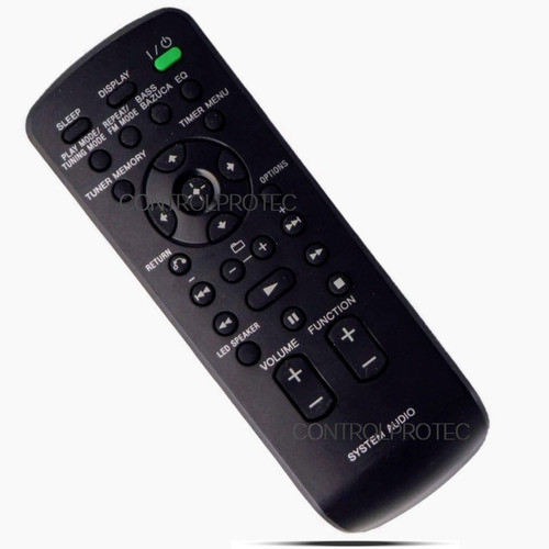 Control Remoto Para Sony Rm-amu166 Torre Sonido Audio Amu009 0