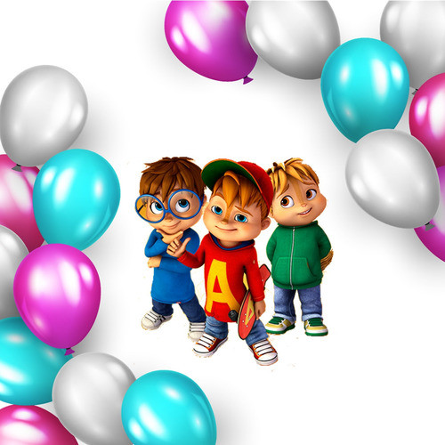 Kit Personalizado Alvin Y Las Ardillas Para Imprimir 0