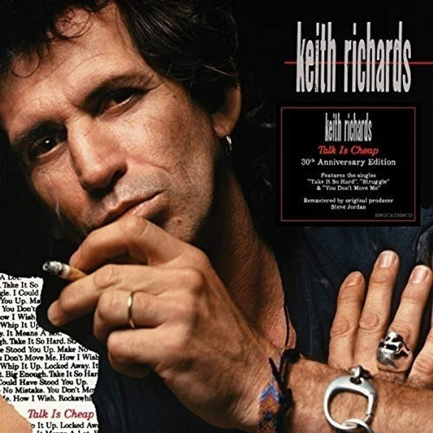 Cd Keith Richards Talk Is Cheap Reedicion Nac. Nuevo 0