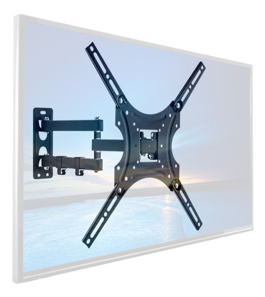 Soporte Tv Brazo 14 A 55 Lcd Led Giro Inclinación Goldtech ® 0