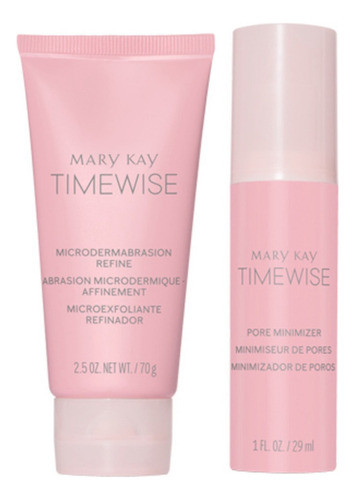 Set Microexfoliacion Plus Mary Kay. Refina Y Minimiza Poros 0