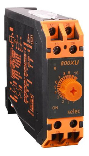 Temporizador (timer) 800 Xu Linea Selec Tension Univ 2 Rele 0