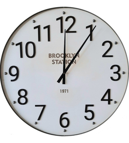 Reloj Grande De Estación Vintage- 90 Cm. Marca Utila 0