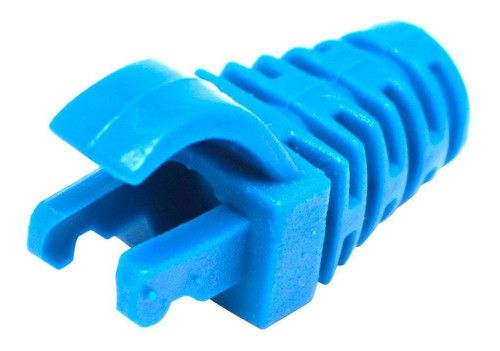 1000 Capas De Borracha Rj45 Snap In Plug Azul Claro A Vista 0