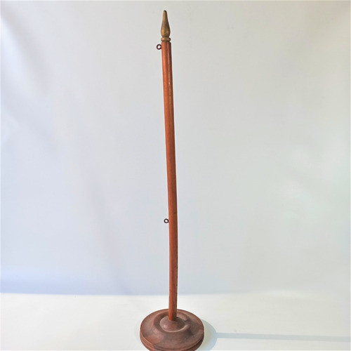 Antiguo Mástil Para Bandera Pequeña, De Escritorio. 0