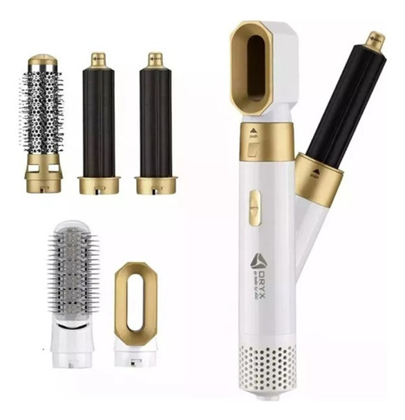 Set Cepillo Modelador 5 En 1 Secador Efecto Anti Estatico 0