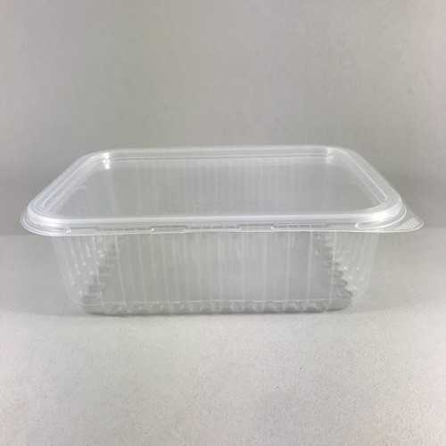 Kit Pote 1000ml Retangular C/tampa 48 Unid.(freezer E Micro) 0