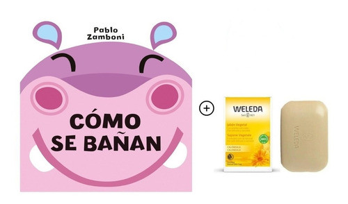 Jabón De Caléndula Weleda Bebé + Libro Cómo Se Bañan 0