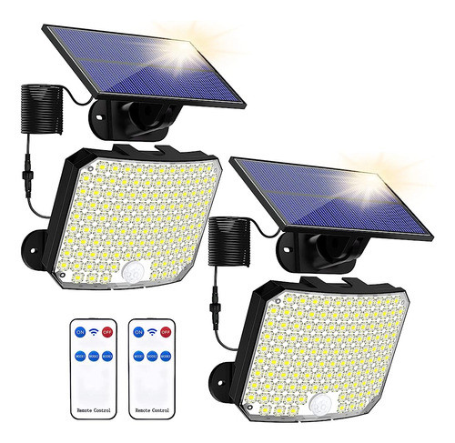 Luces Solares Kernowo Al Aire Libre, 118 Luces De Inundación 0