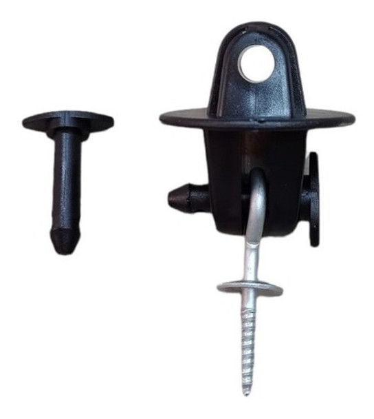 10 Aisladores Doble Pin Lock Con Piton Cerco Eléctrico 0