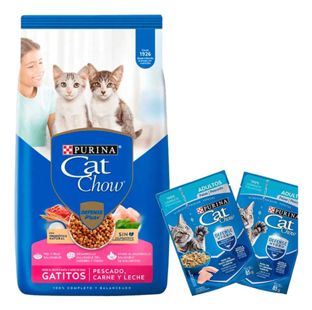 Alimento Gatitos Purina Cat Chow 8 Kg + Regalo + Envío 0 Alimento Gatitos Purina Cat Chow 8 Kg + Regalo + Envío 0