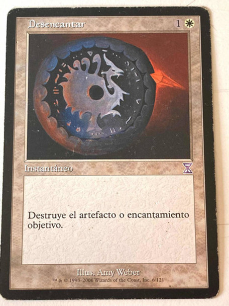 Cartas Magic Desencantar The Gathering Deckmaster Nps 0