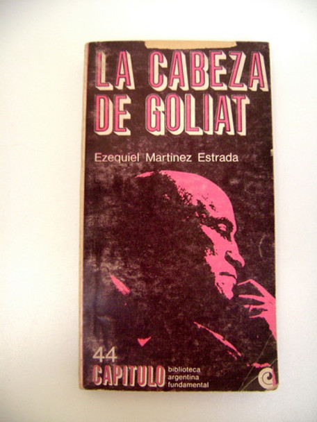 La Cabeza De Goliat Martinez Estrada Capitulo Ceal Boedo 0 La Cabeza De Goliat Martinez Estrada Capitulo Ceal Boedo 0