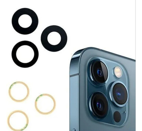 Vídrio De Repuesto Camara Trasera iPhone 12 Pro 0