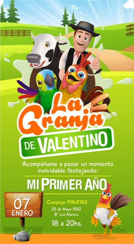Invitación Digital La Granja De Zenón 0