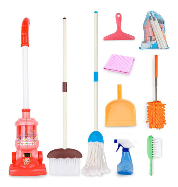 Juego De Limpieza Para Niños De 8 Piezas Con Escoba 0 Juego De Limpieza Para Niños De 8 Piezas Con Escoba 0