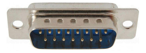 Conector Db15 Macho A Cable-p 0
