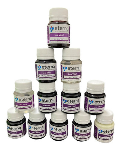 Laca Vitral Eterna 37ml X 15 Unidades 0