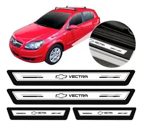 Cubre Zócalo Protector Chevrolet Vectra Plata 0