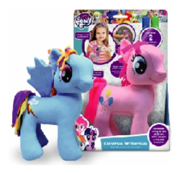 My Little Pony Peluche Para Pintar Lavable  Original 0 My Little Pony Peluche Para Pintar Lavable  Original 0