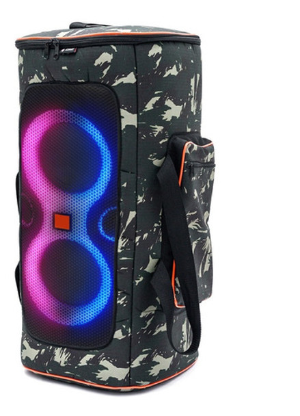 Case Bolsa Bag Jbl Partybox 110 Camuflada  Abertura Frontal 0