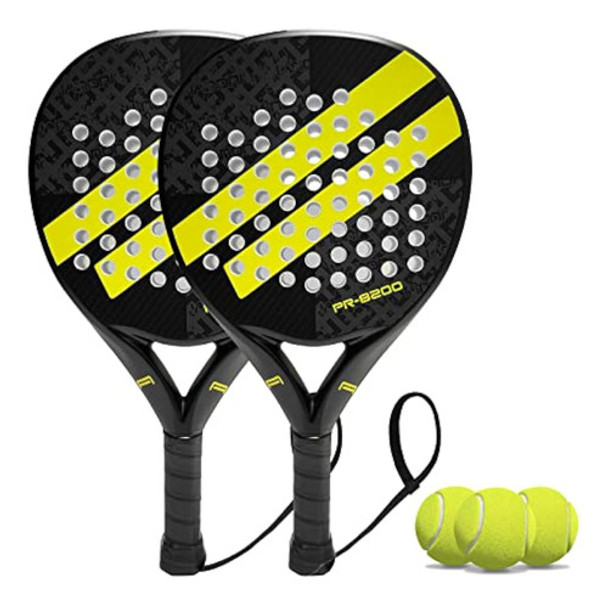 Ianoni Raqueta De Pádel Superficie De Fibra De 0