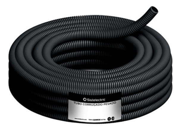 Tubo Corrugado Pesado Por 25m De Ø22mm 0