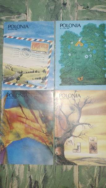 Lote 4 Revista Ilustrada ** Polonia ** Año 1986 0