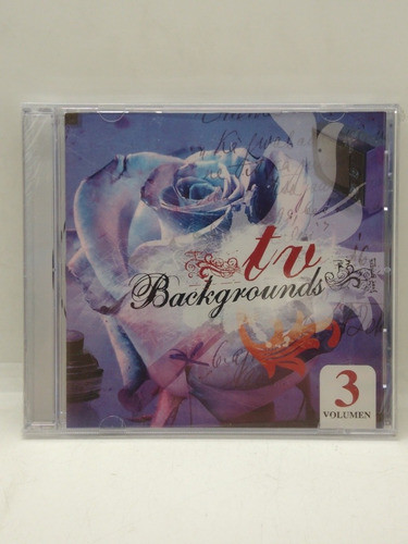 Tv Backgrounds Volúmen 3 Ost Cd Nuevo 0