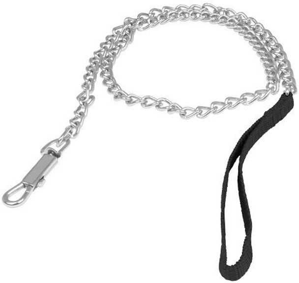 Cadena Paseo Perro 2,5mm Eslabon Soldado 1.2mt Fiero 0