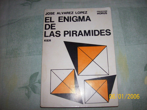 El Enigma De Las Piramides - Jose Alvarez Lopez 0