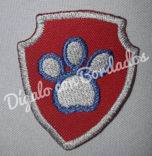 Parche Bordado Paw Patrol 5 Cm 0