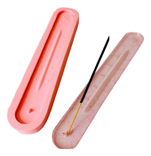 Molde De Silicone Porta Incenso Mod 1 0